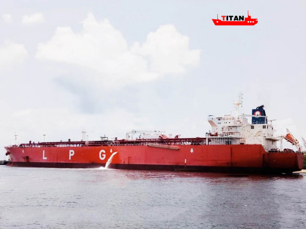 Судно для перевозки сжиженного нефтяного газа 53800 тонн (Китай, 2016, LR, Флаг: Либерия) Судно для перевозки сжиженного нефтяного газа 53800 тонн (Китай, 2016, LR, Флаг: Либерия)
