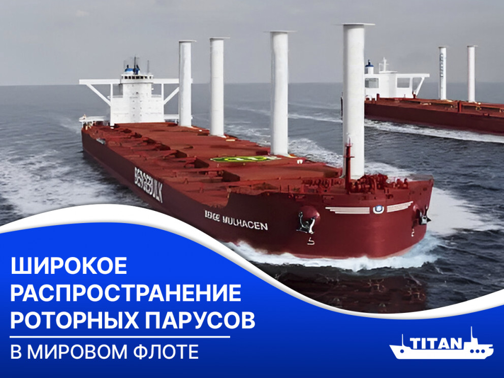 Широкое распространение роторных парусов в мировом флоте. Широкое распространение роторных парусов в мировом флоте.