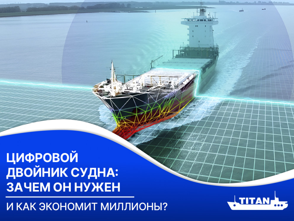 Цифровой двойник судна: зачем он нужен и как экономит миллионы? Цифровой двойник судна: зачем он нужен и как экономит миллионы?
